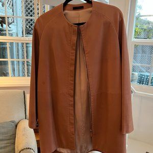 The Row Pink Leather Jacket